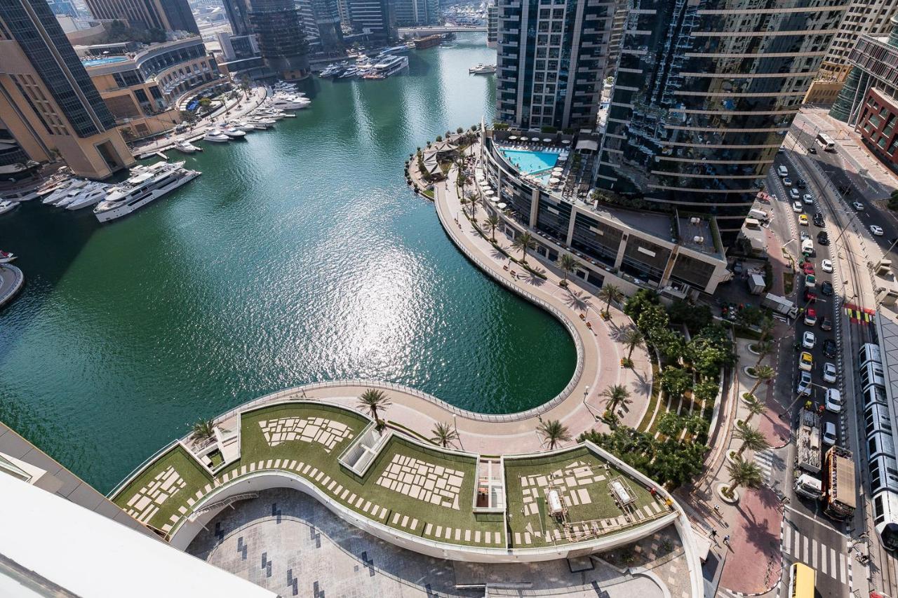 Lovely Unit With Marina View Villa Dubai Luaran gambar