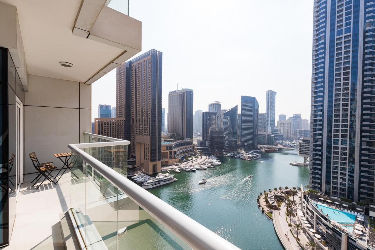 Lovely Unit With Marina View Villa Dubai Luaran gambar